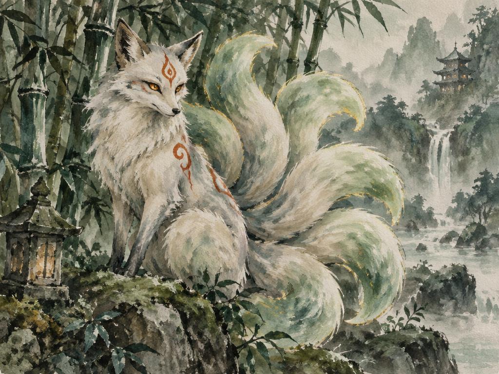 The Kitsune of the Jade Veil
